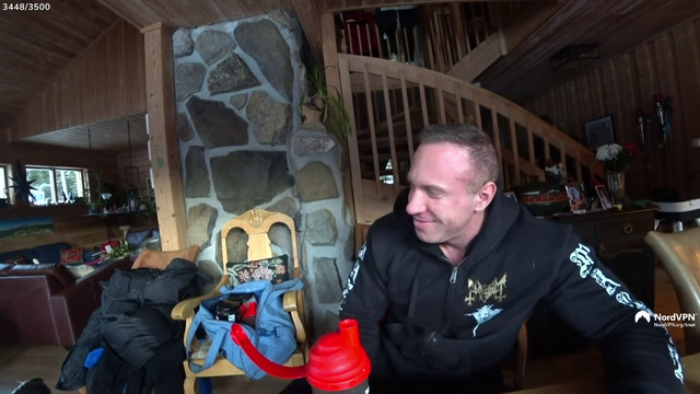 Knut’s daughter thinks it’s weird he’s going to the gym on Christmas