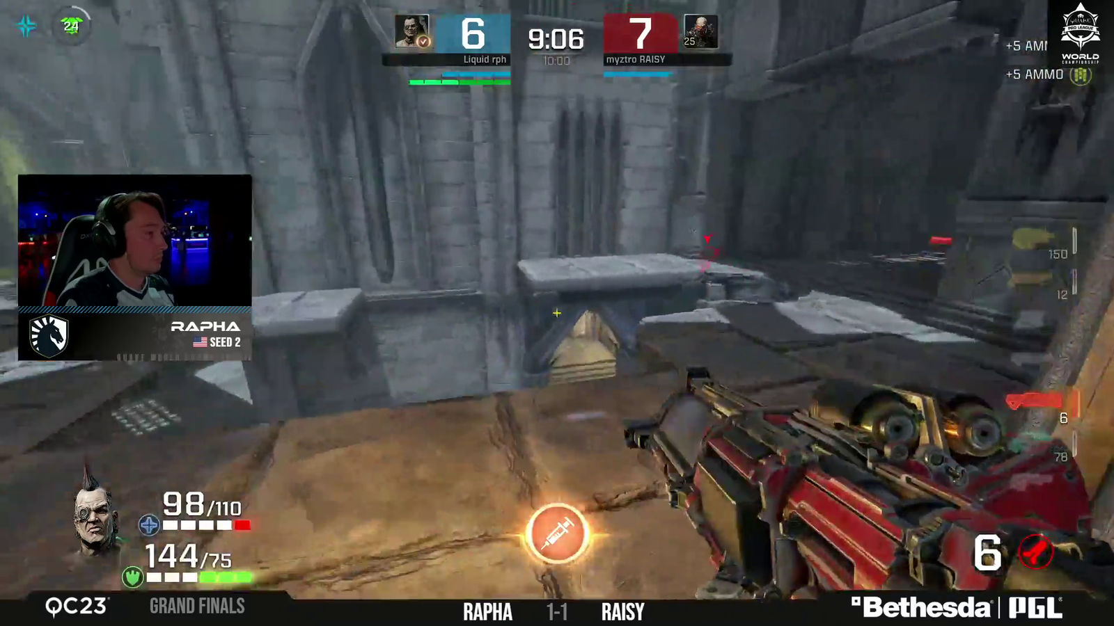 Amazing clutch play from Rapha to comeback and win a round vs Raisy in the final seconds of the map