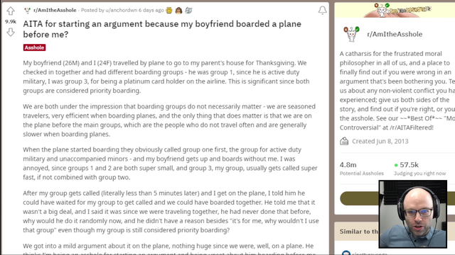 Northernlion does not appreciate frequent flyer attitude