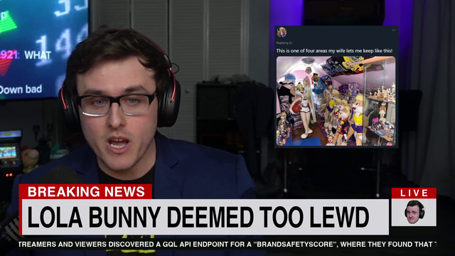 News Reporter Asks Question Too Hot for Twitch