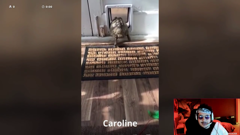 Live footage of Andy Milonakis heading out for an IRL stream