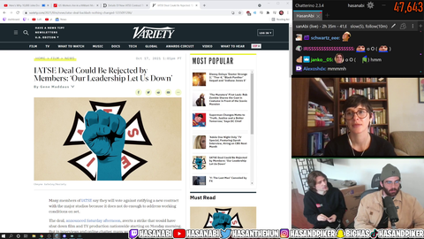 xQc shares an overwatch league story