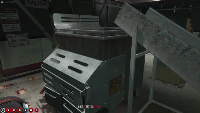 Kevin Whipaloo gets thrown into the grinder. (Perma)