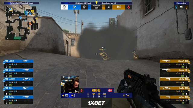 CS pro doing CS pro things at ESL Katowice