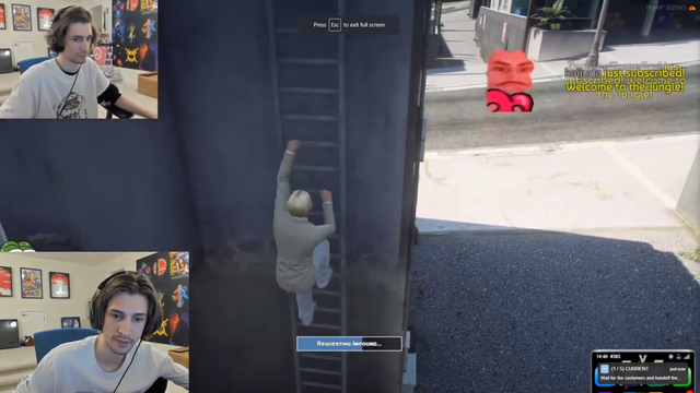 Nopixel staff bans XQC with no context