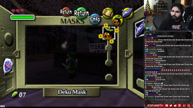 After months of waiting, viewer shuts down Majora's Mask stream!