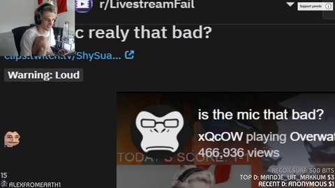 xQc MADE IT PogU