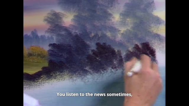 Bob Ross about the drama