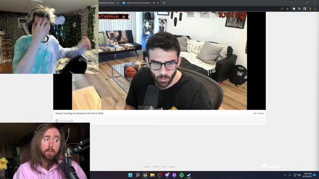 asmon explains whats happening to confused viewers