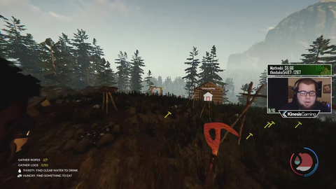 Group excited about finishing zip line but fail to have a happy ending