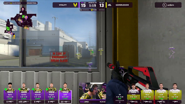 Vitality wins the last CS:GO Major