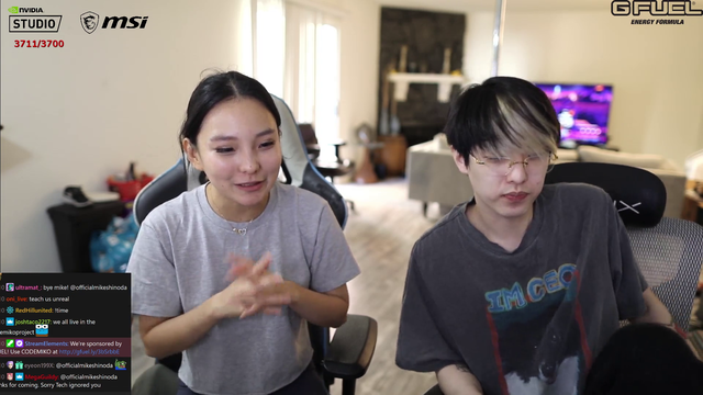Miko gets raided by Mike Shinoda