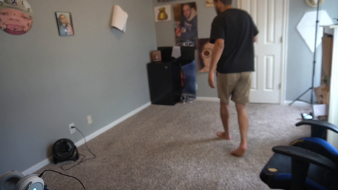 Erobb does a sideflip