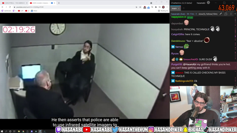 Hasan says something with 110% confidence then gets rolled
