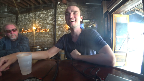 Mod for female streamers tells complete strangers at the bar that he “came in his pants” after hugging his favourite female streamer IRL…