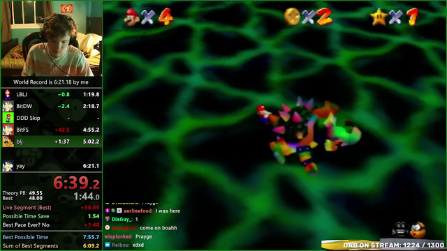 Greensuigi gets 1 Star 6:57 WR while attempting 0 Star