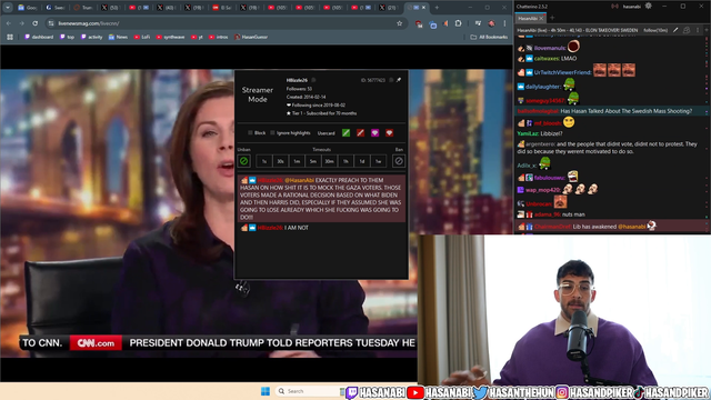 HasanAbi - Context to the bait clip. Hasan maintained the position that Trump would be worse than Kamala without having any proof of that at the time!
