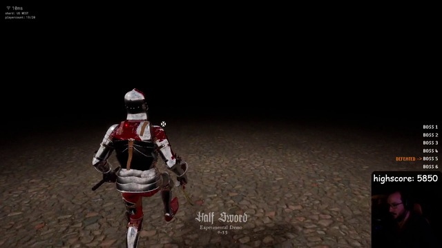 After over 2 weeks of playing moonmoon finally beats a tech demo