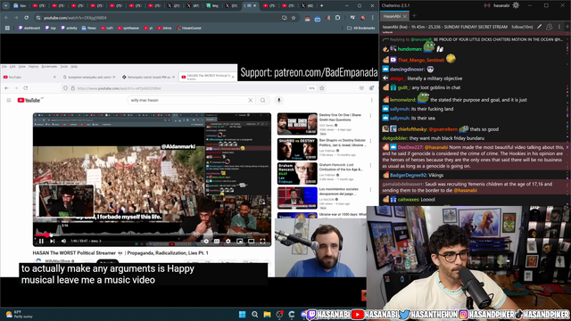 Hasan says Crimea is a part of Russia