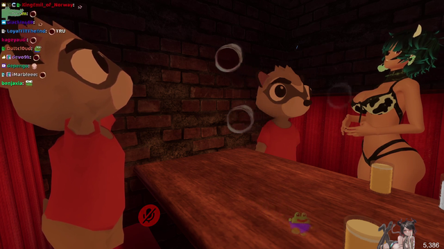 Mizkif and Lacari VRChat Date Night is going really well