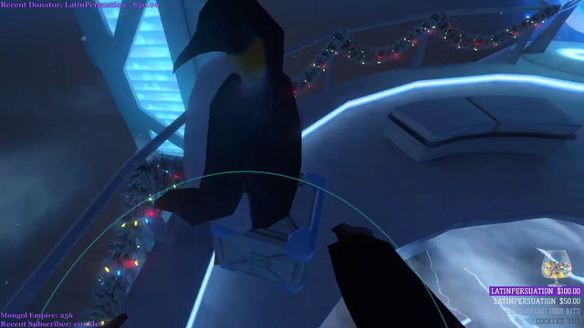 Morgan Freeman has had enough of these penguins