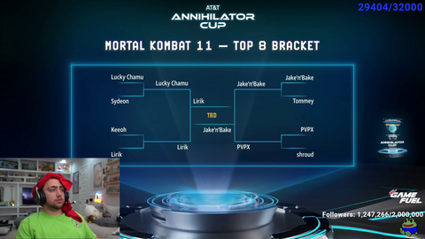 Mizkif dono on tourtament casters