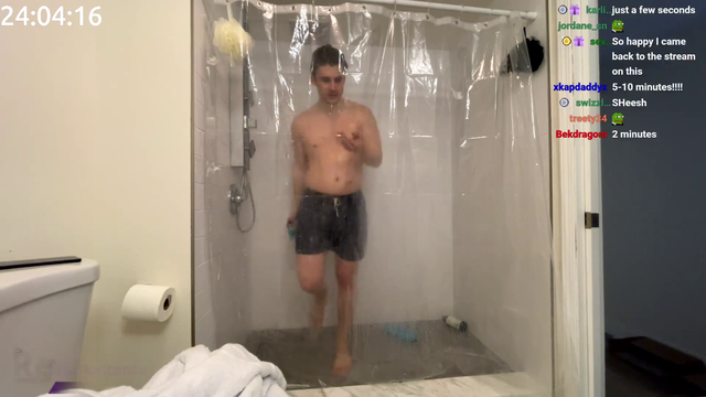 Ludwig's shower stream