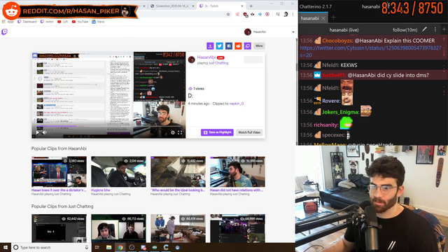 Hasan leaks DMs