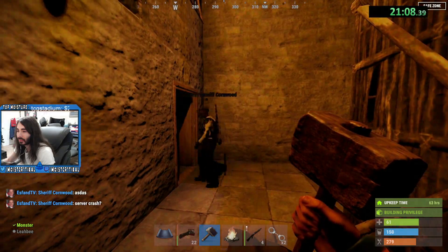 Cornwood runs into a gun trap
