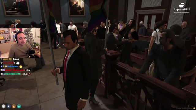 Emergency in the courtroom