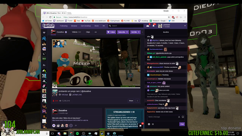 Poke exposes someone re-streaming his stream