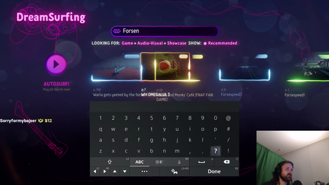Forsen looks for some fan made content