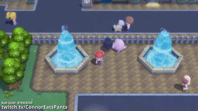 Connor finds an updated pokemon NPC