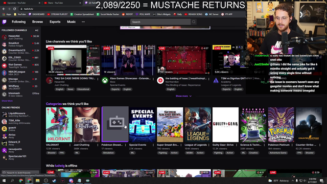 Stanz Checks in on Amouranth "Holy Moly"--Stanz