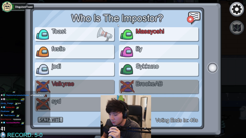 Why you kill Toast first as an impostor