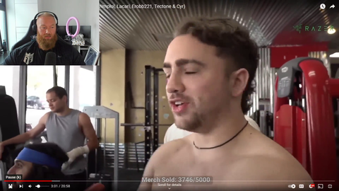 The Mountain's first impressions of Mizkif