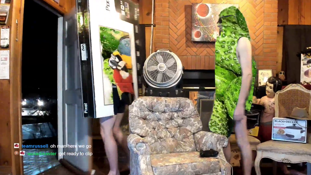 When the pizza delivery guy shows up during a stream and you dont have time to explain
