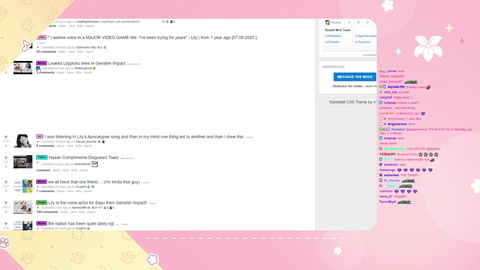 Lilypichu leaks her Genshin Impact voice lines