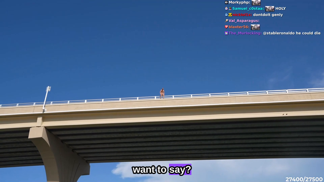 Tfue backflips off of huge bridge...