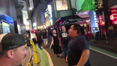 Mexican Andy harasses woman in Japan and gets banned off Kick