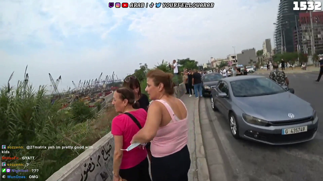 Arab - building collapse on 2 year anniversary of Beirut explosion