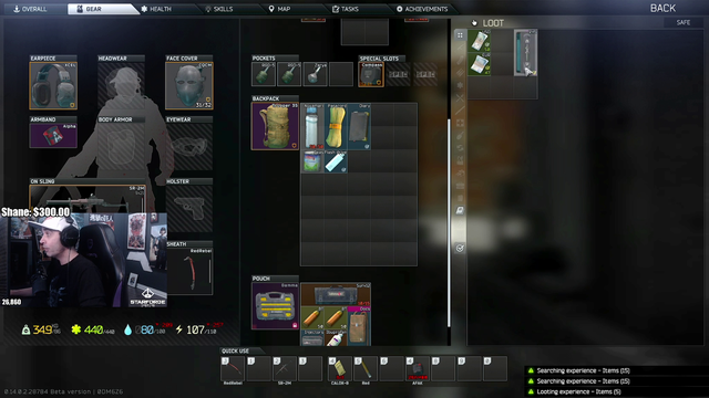 Summit1g rages at Judd for not saying he's dead on escape from tarkov run