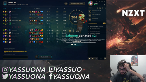 Yassuo donation exposes Olleh pro league player
