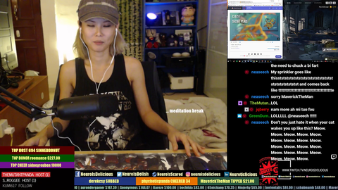 Meditation vs. Twitch Chat
