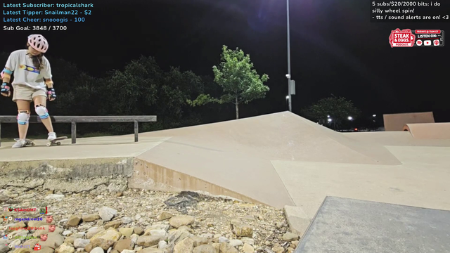 Emily nails her first ramp