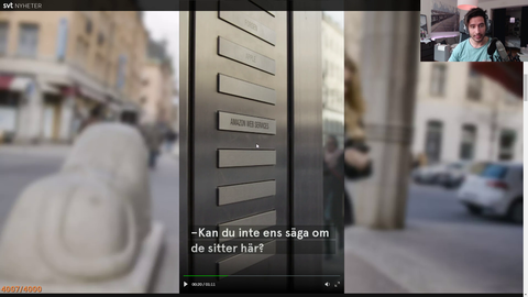 NymN finds a company called Forsen in the same building as Twitch in Stockholm