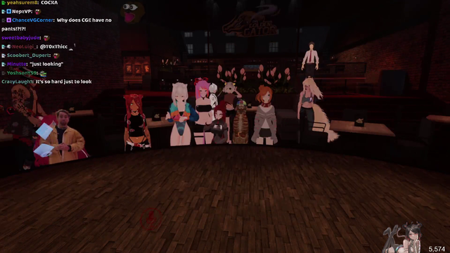 Mizkif is back in VRChat with his personal mute