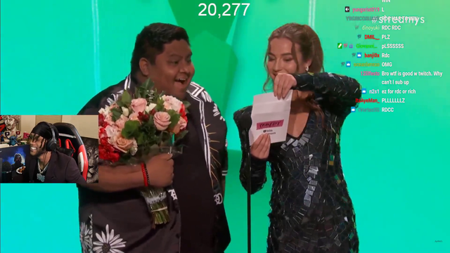 RDC wins the comedy award & Rage is loving it