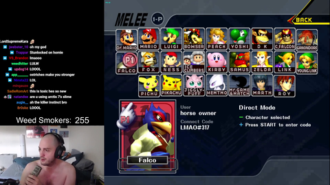 Slime says GGs to his opponent.