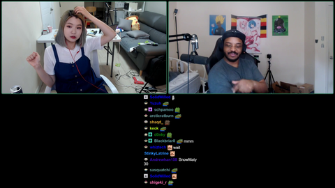 Lacari and Hachubby have a productive conversation
